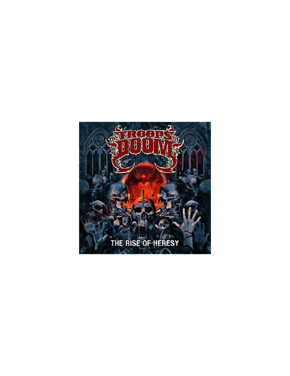VINILO LP THE TROOPS OF DOOM  THE RISE OF HERESY