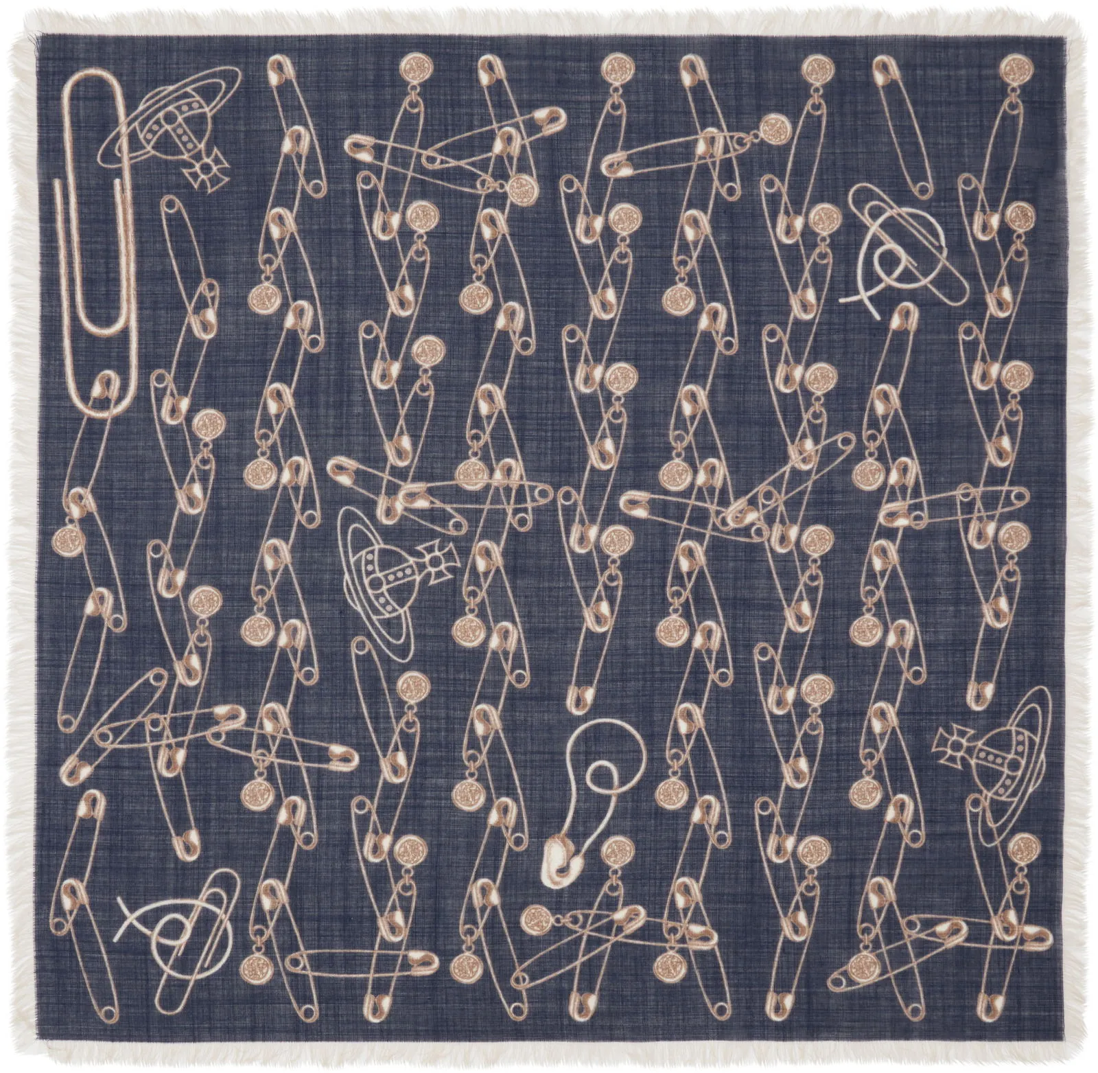 Vivienne Westwood Safety Pin Pocket Square