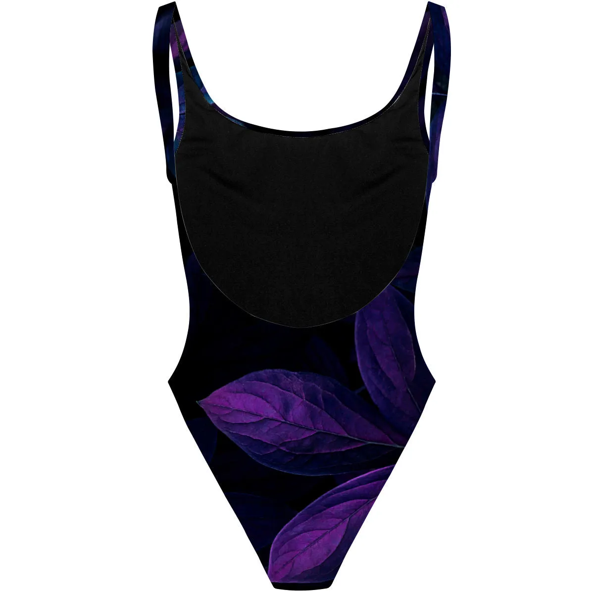 WILD PLANTS  HIGH HIP ONE PIECE SWIMSUIT