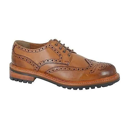 Woodland Mens Leather Brogues