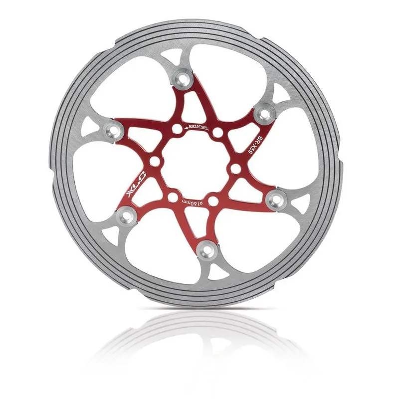 XLC BRX59 DISC.FREN.ALU ANILLO FRICC.180MM RO/PLA  2500322510