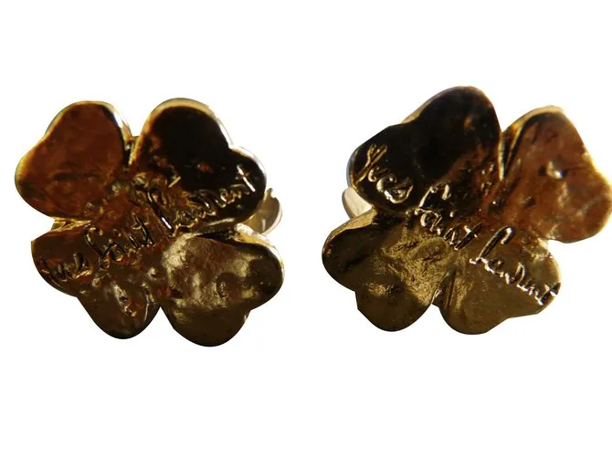 Yves Saint Laurent Aretes Dorado 