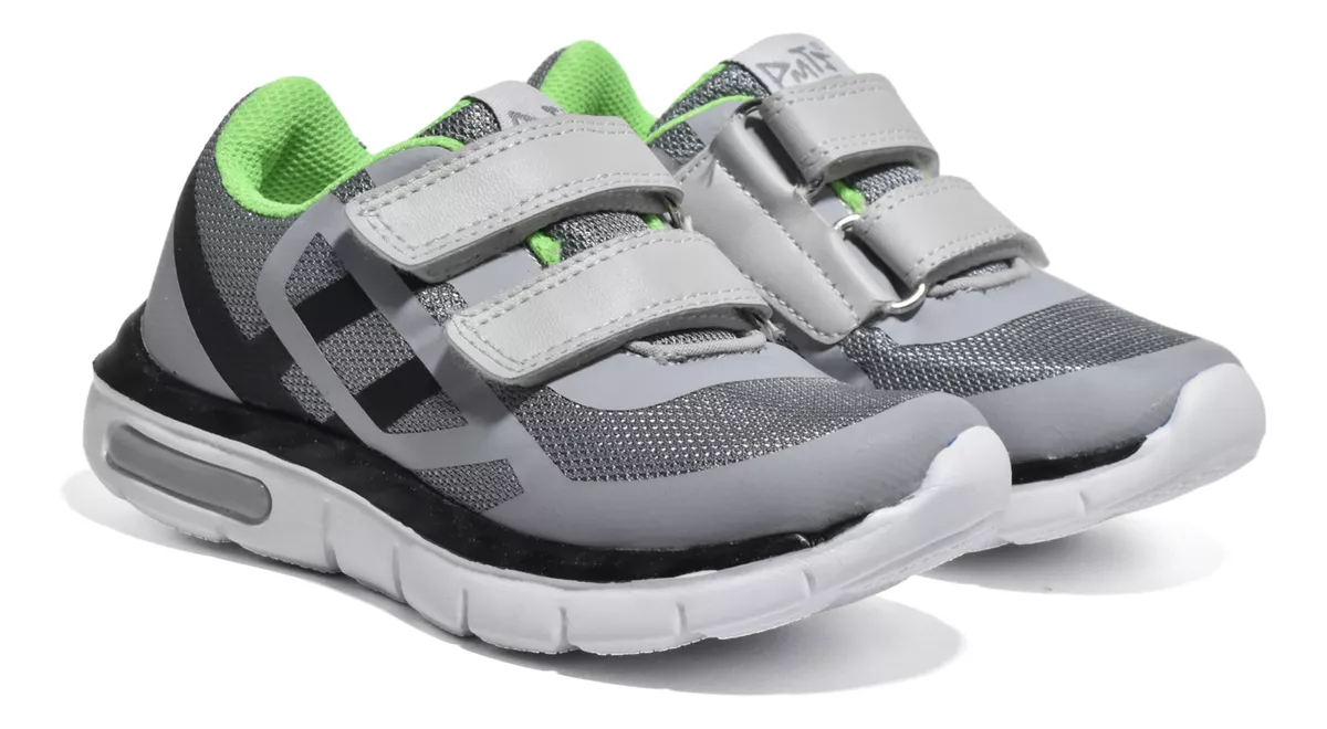 Zapatilla Niños Deportiva Urbana Liviana Abrojo Plumitas 55