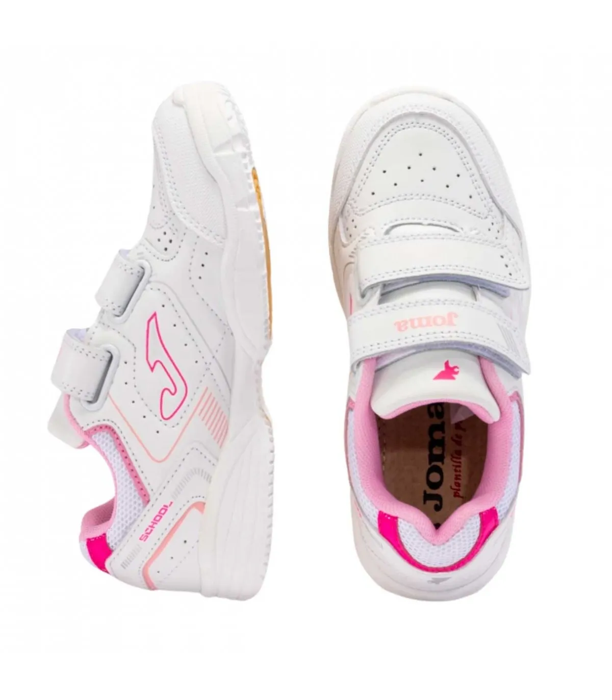 Zapatillas Joma W.School JR 2410 Blanco Rosa
