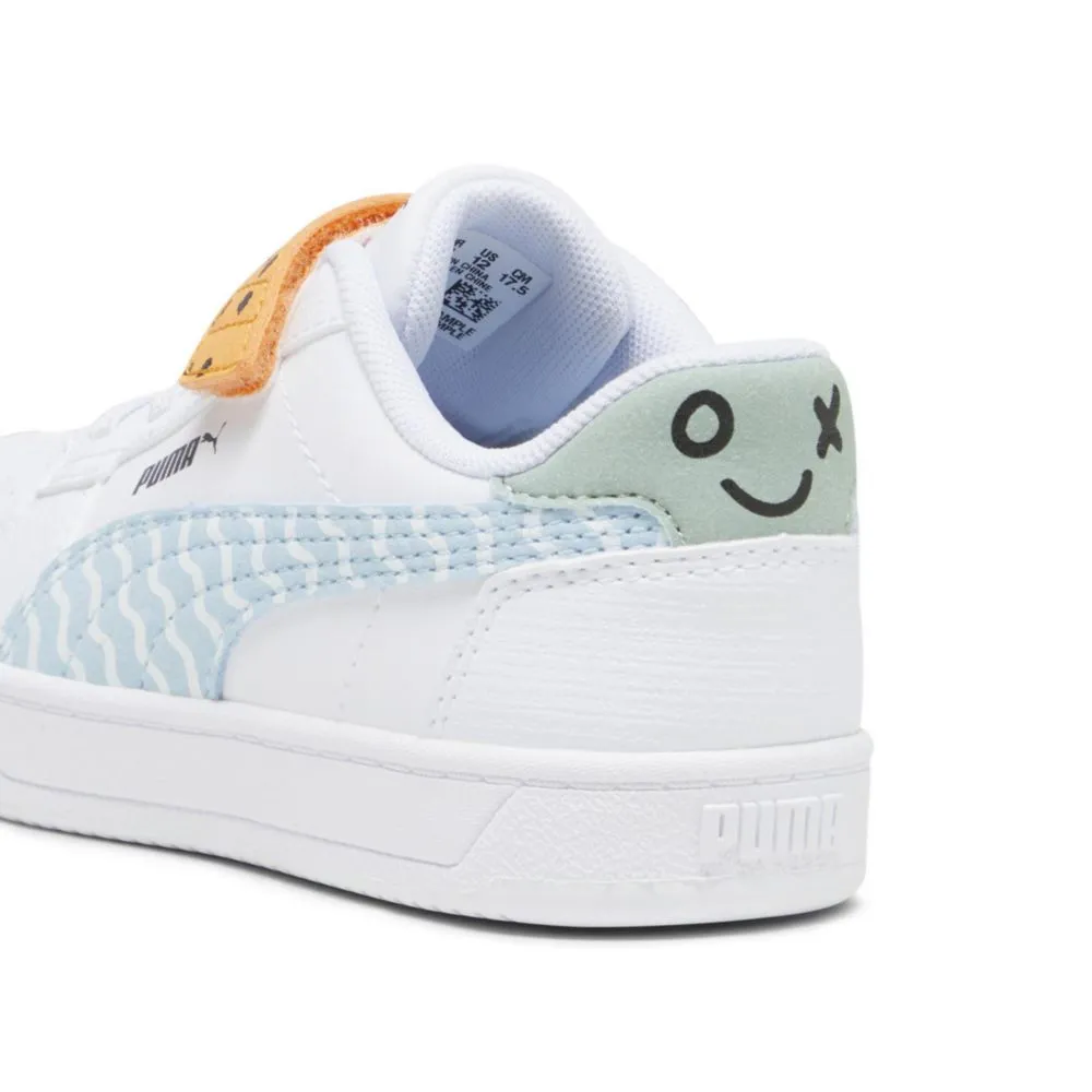 Zapatillas Urbanas Puma Para Niño 394455 01 Blanco