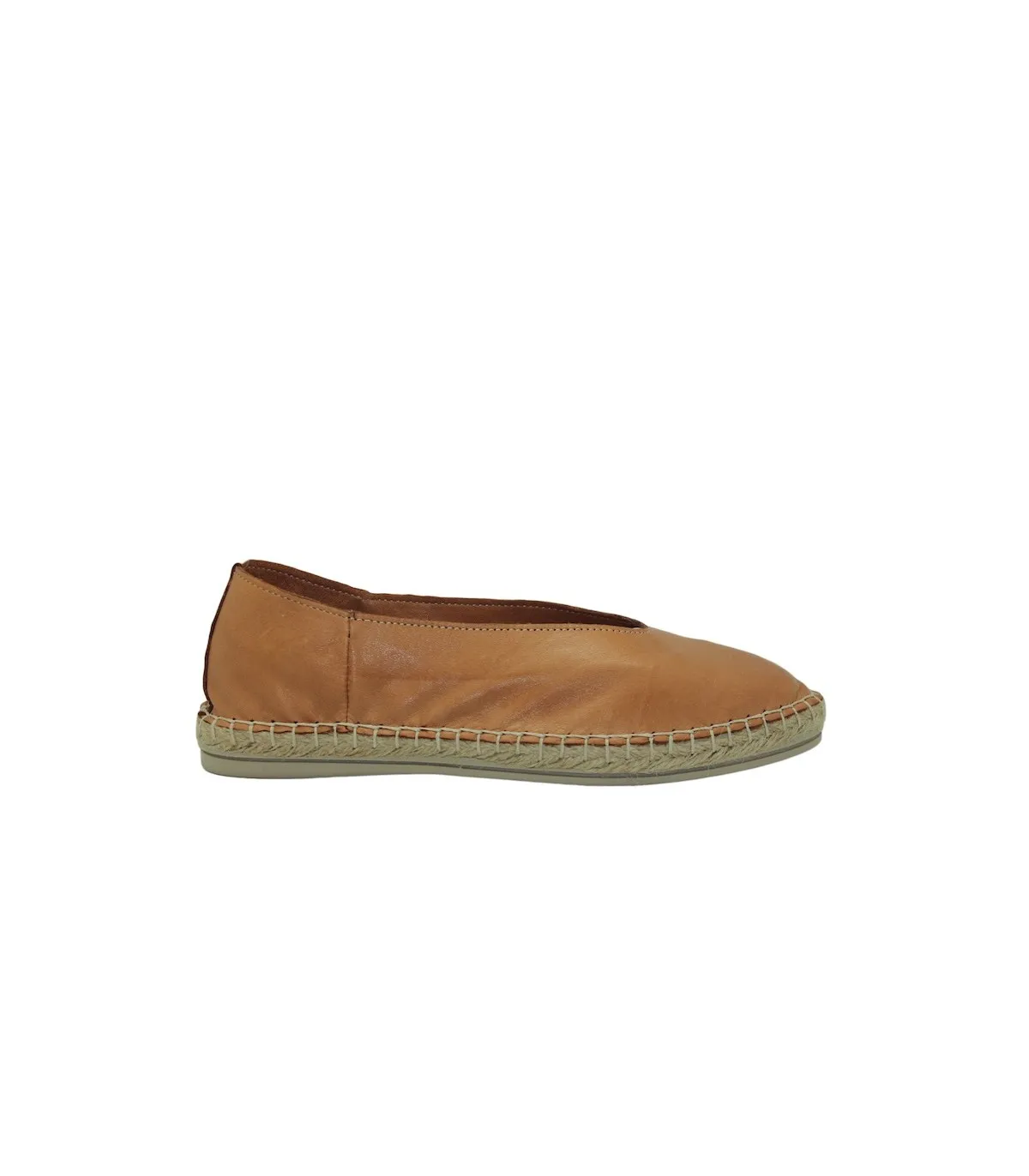 Zapato con suela de yute corte salón