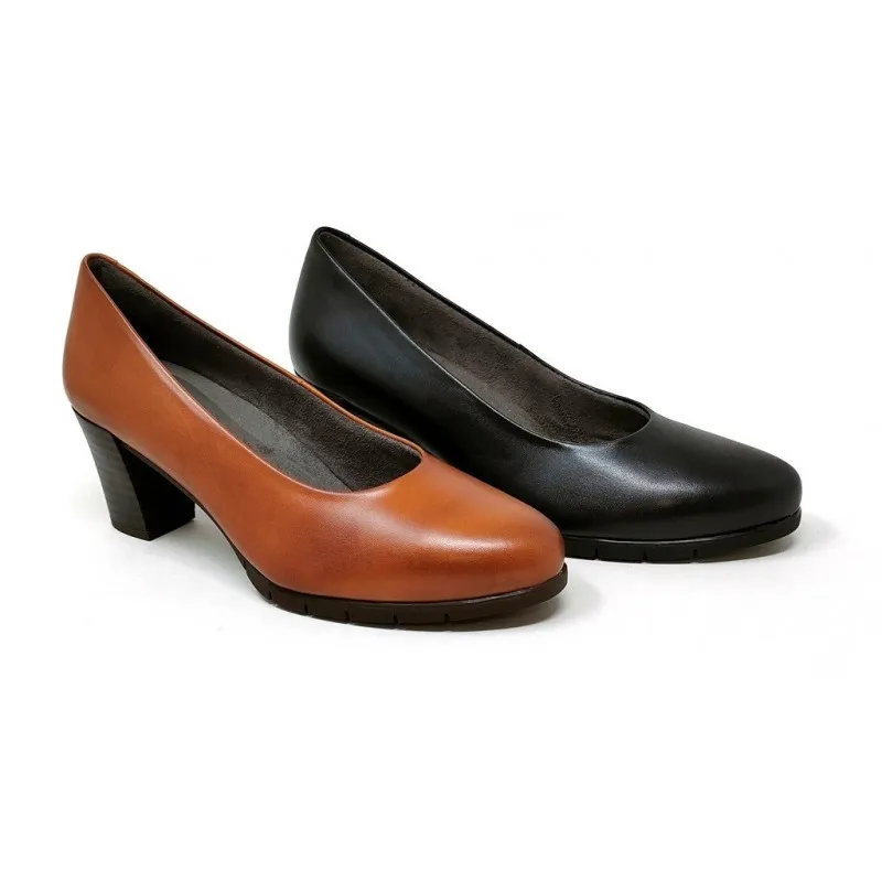 ZAPATO SALON MUJER PIEL PITILLOS 1001770
