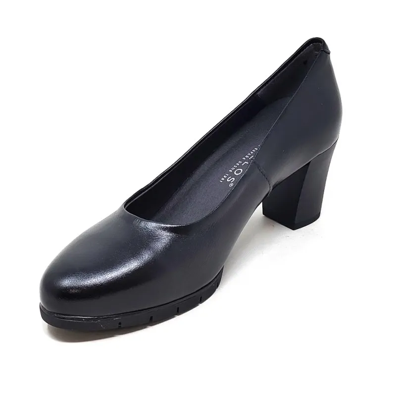 ZAPATO SALON MUJER PIEL PITILLOS 1001770