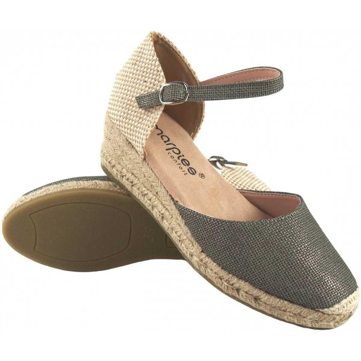 Zapato señora  26483 acx kaki