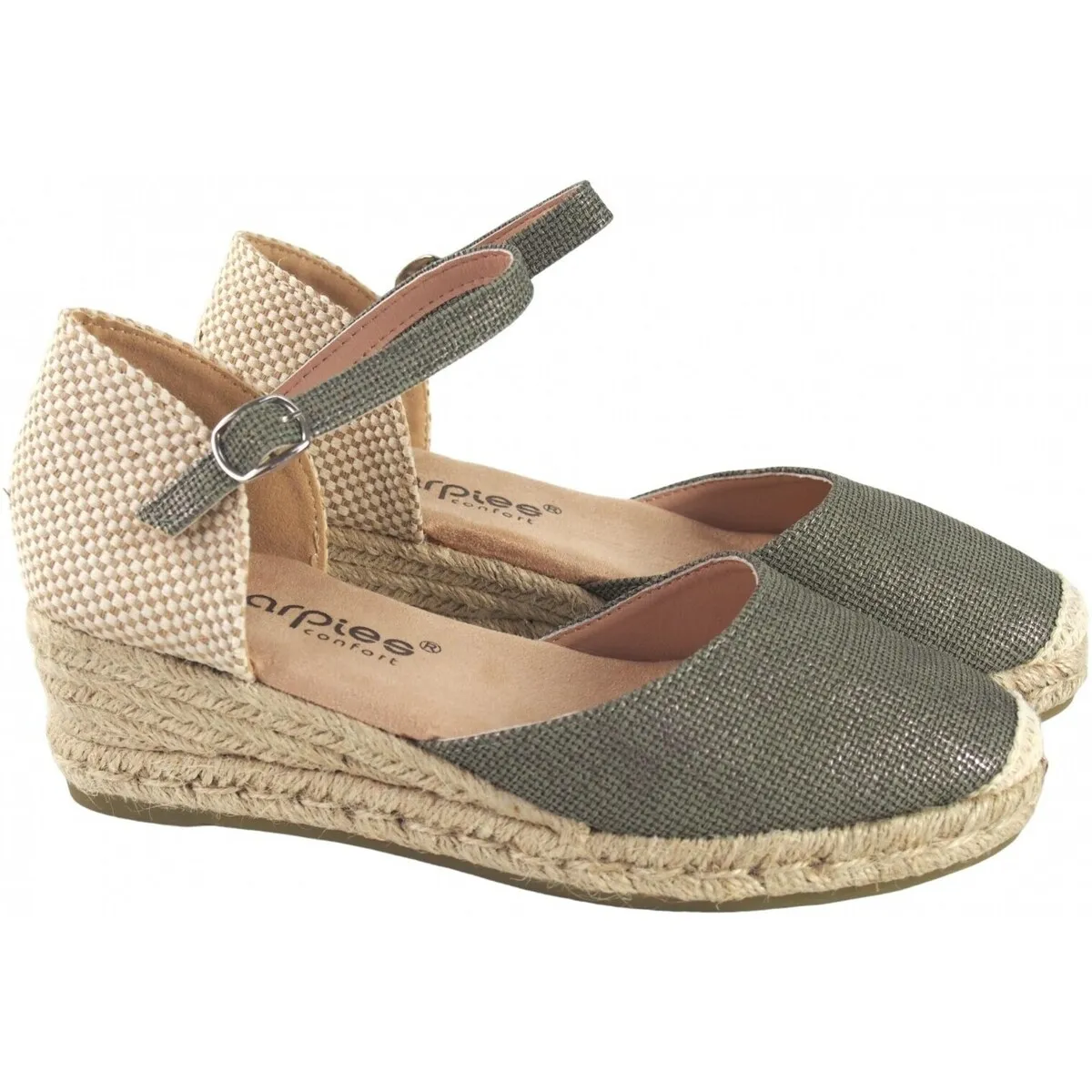 Zapato señora  26483 acx kaki