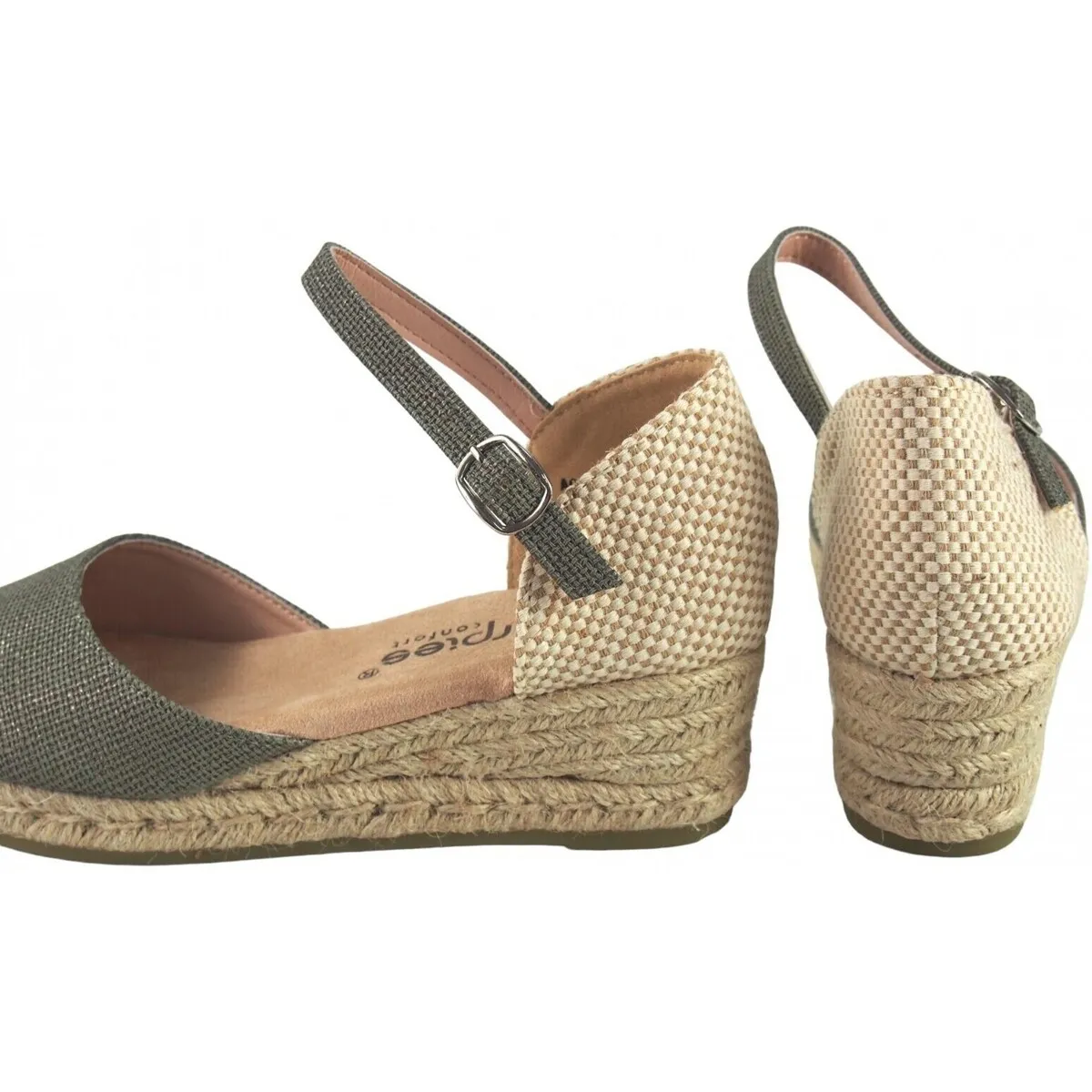 Zapato señora  26483 acx kaki