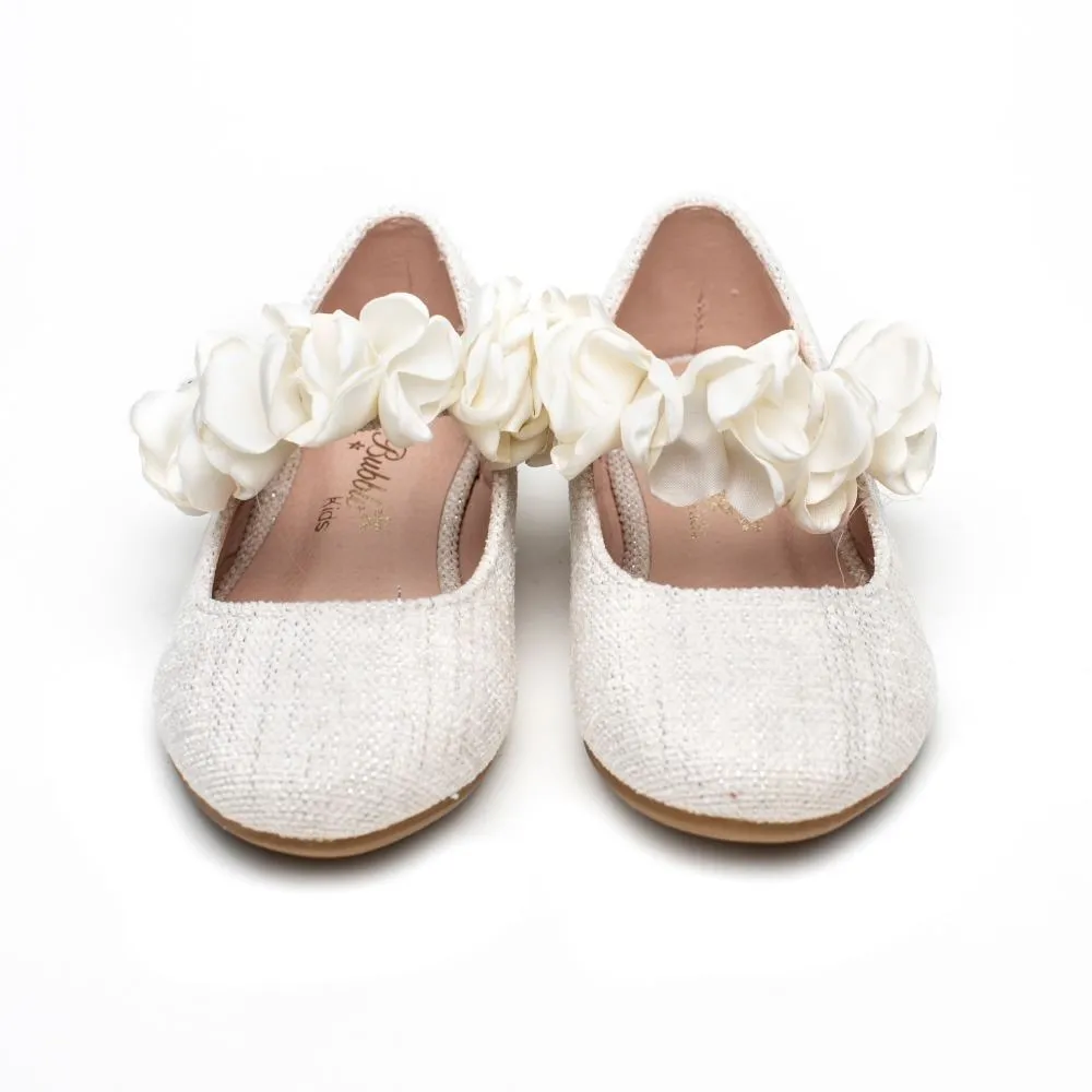 Zapatos Comunión Niña Beige Modelo Tiara