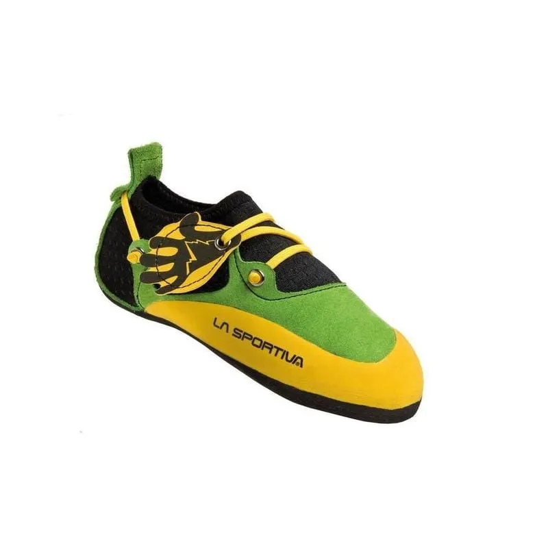 Zapatos de escalada para niños La Sportiva Stickit (Lima/Amarillo)