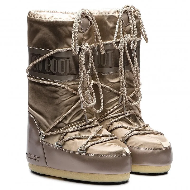 ZAPATOS TECNICA MOON BOOT GLANCE  PLATINUM  UNISEX JUNIOR