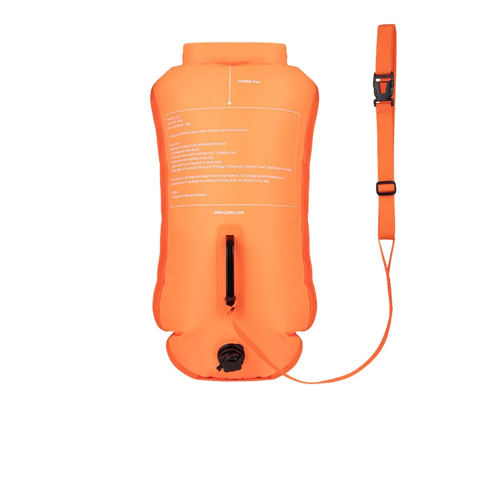 ZONE3 RECYCLED 28L SAFETY BUOY / DRYBAG  SS25