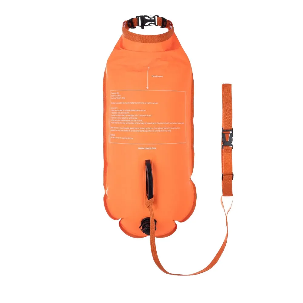 ZONE3 ZONE 3 RECYCLED 2 LED LIGHT 28L SWIM SAFETY BOYA DE SEGURIDAD  AW23