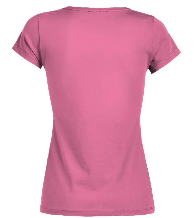 ¡Si! Soy una hija cabezota, pero no soy la tuya. Soy propiedad de un viejo padr… Camiseta cuello redondo Mujer